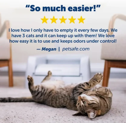 Automatic Self-Cleaning Litter Box for Clumping Litter – Perfect for Single & Multi-Cat Homes - Image 6