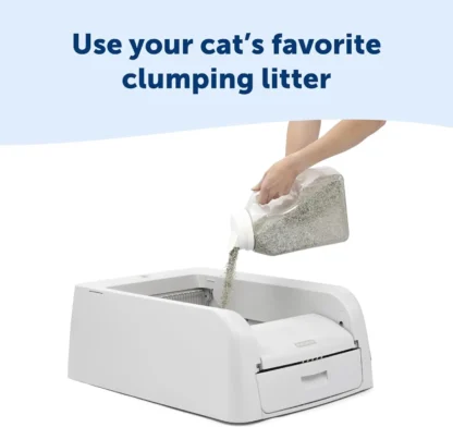 Automatic Self-Cleaning Litter Box for Clumping Litter – Perfect for Single & Multi-Cat Homes - Image 3