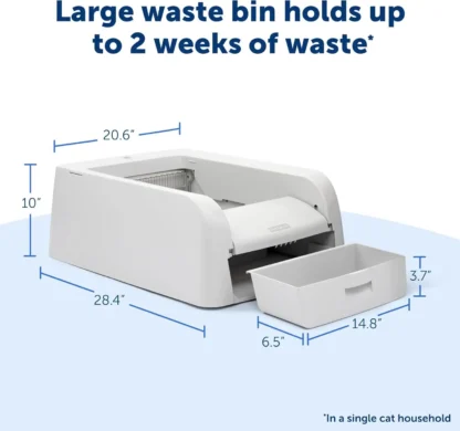 Automatic Self-Cleaning Litter Box for Clumping Litter – Perfect for Single & Multi-Cat Homes - Image 5